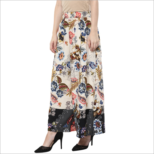 Trendy Print Palazzo