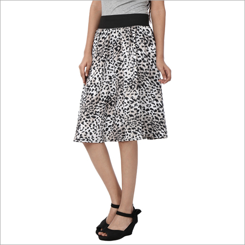 Leopard Print Skirt