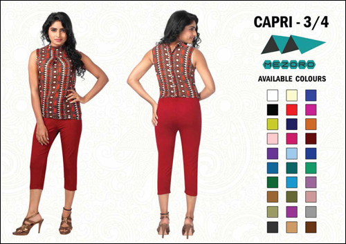 Red Denim Leggings