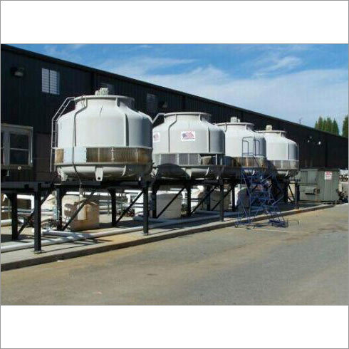 Industrial Cooling Tower Installation