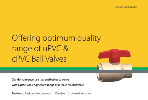White Pvc Ball Valve