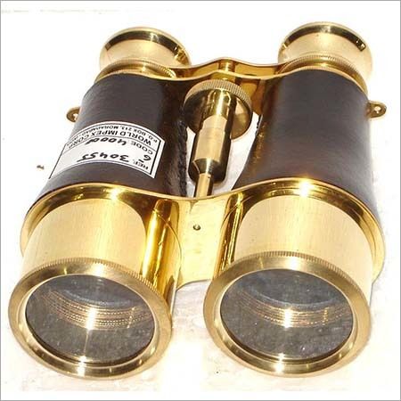 Antique Wooden Binocular Focus Range: 0.5 To 30  Meter (M)