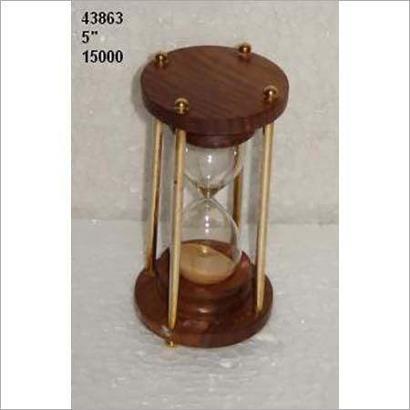 Brown Wooden Sand Timer