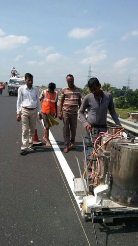 Road marking applicators