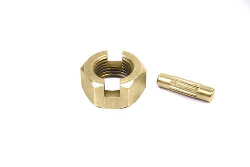 Gold Nut & Pin Kit For Brake Chamber Bolt
