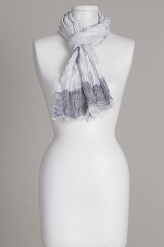 Striped Scarf Length: 70X180