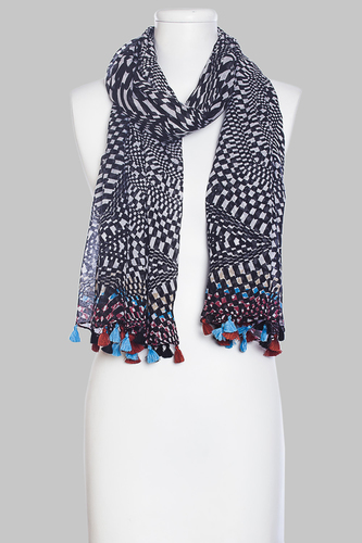 Printed Scarf Length: 70X180