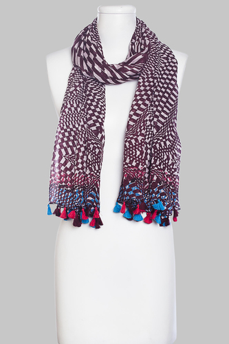Printed Scarf Length: 70X180 Centimeter (Cm)