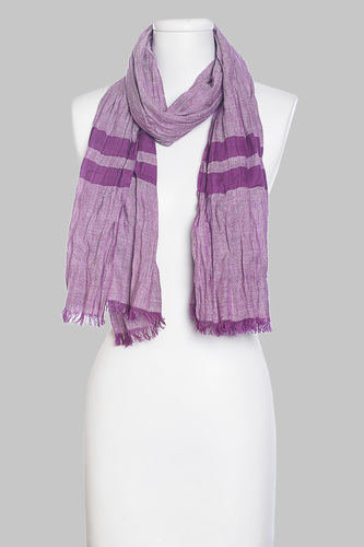 Striped Scarf Length: 70x180 Centimeter (Cm)