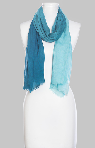 Ombre Scarf Length: 70X180Cm