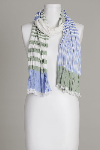 Striped Scarf Length: 70X180Cm