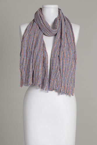Check Scarf Length: 70X180Cm
