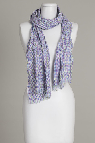 Check Scarf Length: 70X180Cm