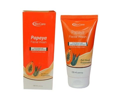 Bio Care Anti Bacterial Papaya Face Wash For Depigmentation 150 Ml