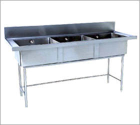 Triple Sink Unit