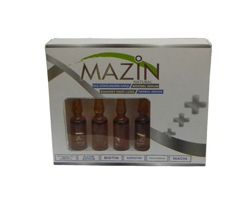 Mazin Natural Keratin Herbal Hair Serum For Hair Loss And Regrowth 5Ml X 5