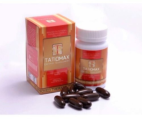 Tatiomax Plus Glutathione Soft Gels For Skin Whitaning 60 Capsules