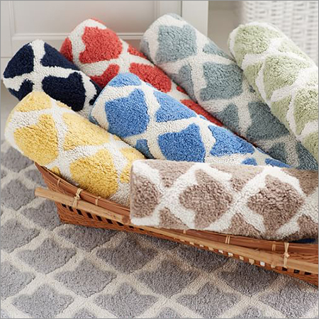Bath Rugs - Cotton, 24x36 Inches, Beige | Soft Touch, Water Absorbent, Fade Resistant, Durable, Easy Cleaning