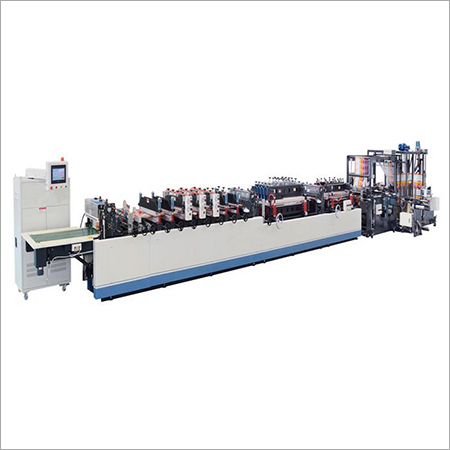 Three Side Sealing Zipper Bag Making Machine