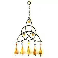 Yellow Traditional Decorative Hanging Bell
