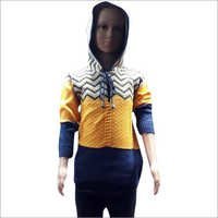 Woolen Designer Sweaters - Wool Blend, S-xl, Yellow | Warm Comfort, Stylish Hooded Zigzag Pattern
