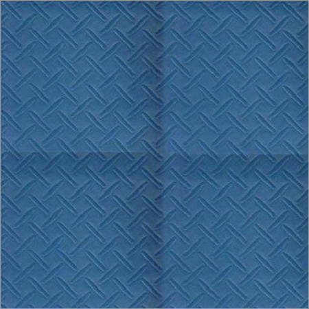 Chequered Ocean Blue Vinyl Flooring Chequered Ocean Blue Vinyl Flooring
