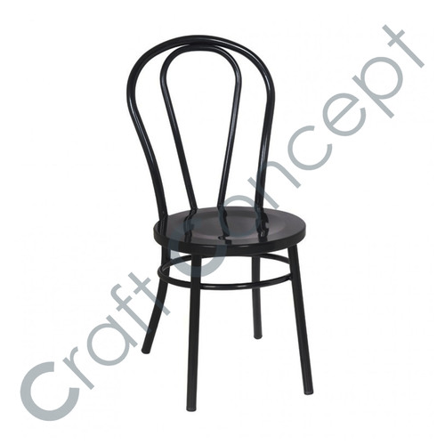Black Metal Chair No Assembly Required