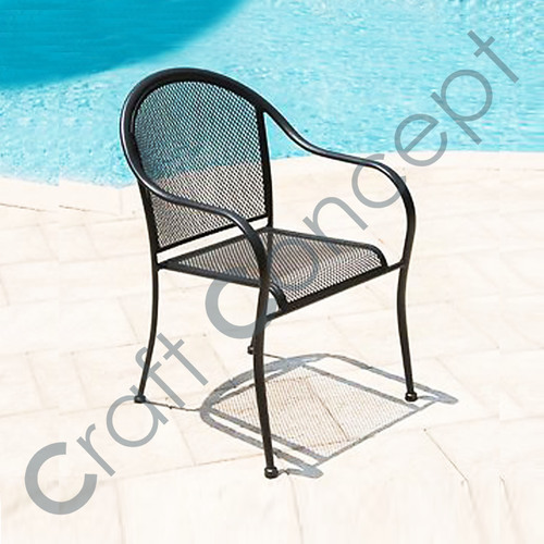 Black Metal Chair No Assembly Required