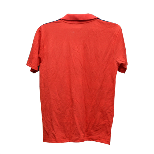 Cotton Red Polo T-Shirt