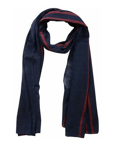 Striped Scarf - 100% Cotton, 70x180cm Size | Durable, Lightweight Fabric, Versatile Fashion Accessory