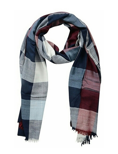 Check Scarf Length: 70X180Cm
