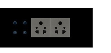 Touch 4 Switch 2 Socket