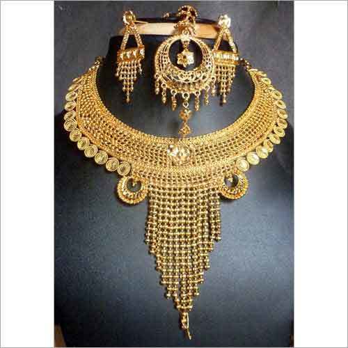 Partywear Gold Plated Necklace