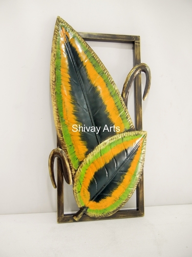 Contemporary Designer Leaf Wall Decor Wall Hanging Wall Mural Wall Sculpture