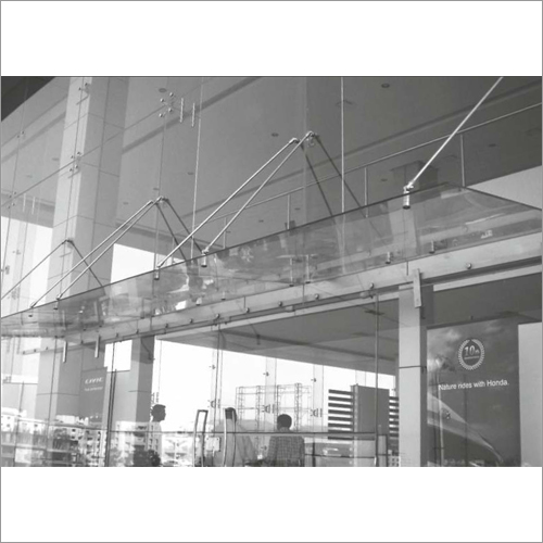 Contemporary Glass Canopy