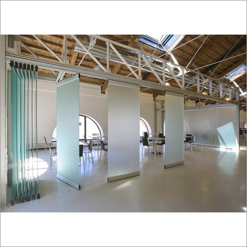 Glass Folding Stacking Partition