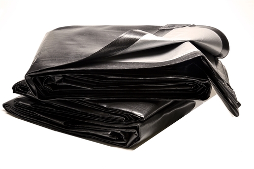Black Tarpaulin