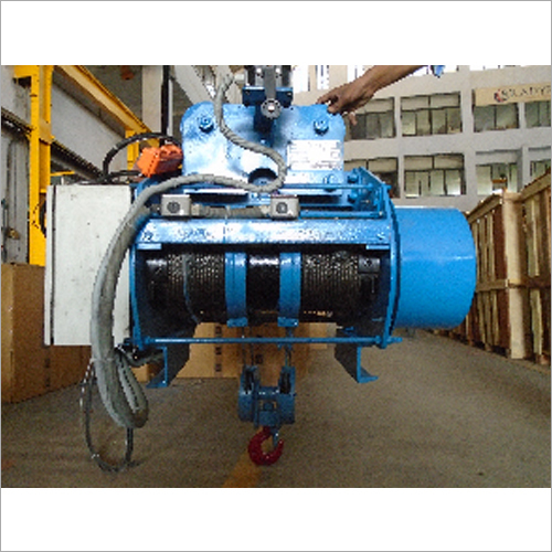 Electric Wire Rope Hoist By WH Brady And Co Ltd.