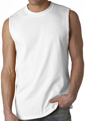 Plain Sleeveless T Shirts