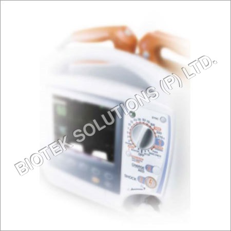 Defibrillator Machine - Abs Plastic, 20x15x10 Cm, 2.5 Kg | Bluetooth Enabled, Continuous Vf Analysis, Quick Defibrillation, Self-test Indicator