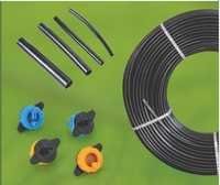 Irrigation System Parts - 100ft X 1/2 Inch Pvc Hose, Black | Lightweight, Sturdy, Breakage Resistant, 1 Gpm Flow Rate, 50 Psi Pressure Rating