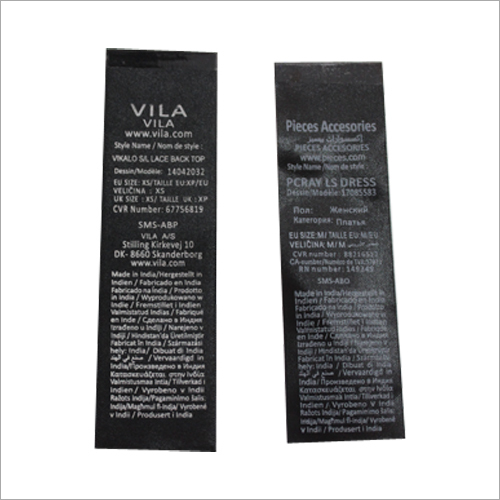 Garment Hang Tag