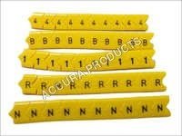 Chevron Cut Cable Marker