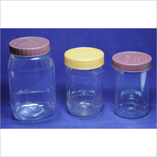 Transparent Ghee Packaging Plastic Jar