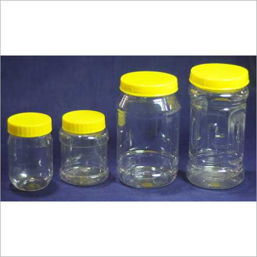 Tranparent Pickle Packaging Pet Jar