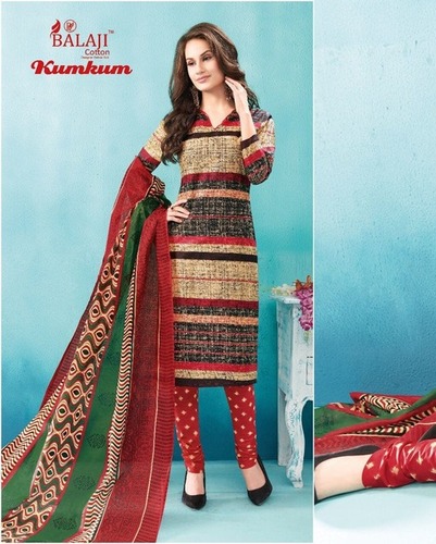 COTTON PRINTED FANCY DRESS MATERIALS