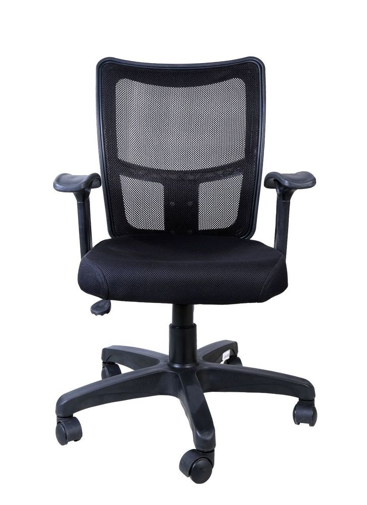 Revolving Chair - Fabric Upholstered, Ergonomic Design with 360-Degree Swivel Feature