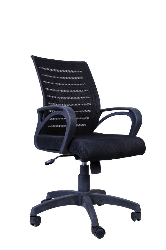 Revolving Chair - Mesh Fabric | Ergonomic Design, Executive Comfort, Adjustable Height, Sleek Finish