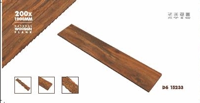 Natural Wooden Plank Floor Tiles
