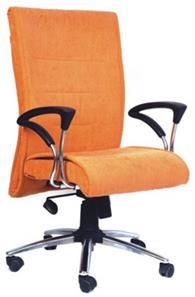 Executive Chair - Fabric Material | Revolving Wheel Design, Ergonomic Comfort